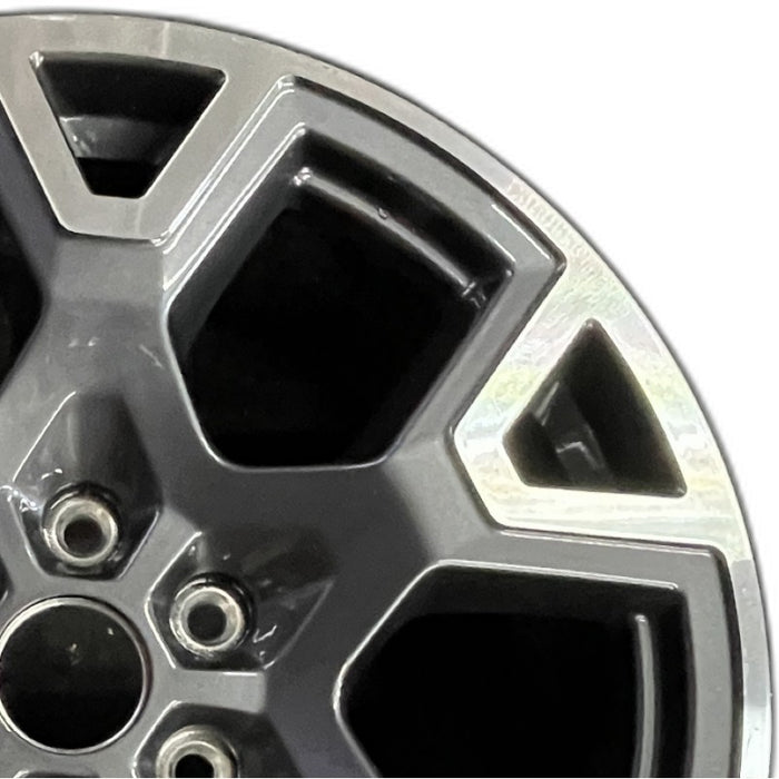 20" FORD F150 PICKUP 25 20x8.5 6 spoke single spoke Y spoke silver Original OEM - Side Profile