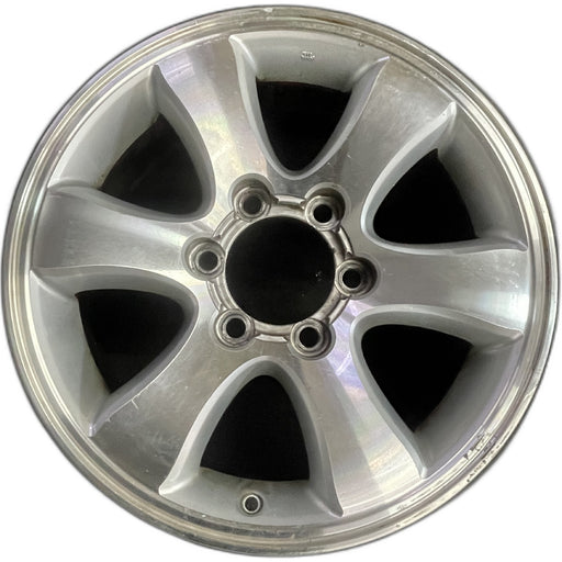 17" 4 RUNNER 03-09 17x7.5, 6 spoke Original OEM Wheel Rim - Front View