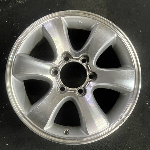 17" 4 RUNNER 03-09 17x7.5, 6 spoke Original OEM Wheel Rim - Angle View