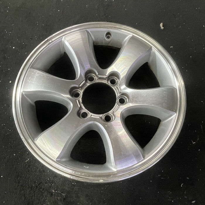 17" 4 RUNNER 03-09 17x7.5, 6 spoke Original OEM Wheel Rim - Close-Up Detail