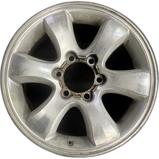 17" 4 RUNNER 03-09 17x7.5, 6 spoke Original OEM Wheel Rim - Front View