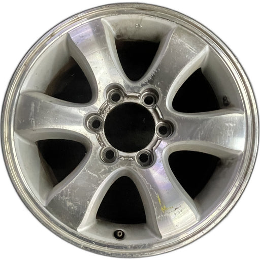 17" 4 RUNNER 03-09 17x7.5, 6 spoke Original OEM Wheel Rim - Front View