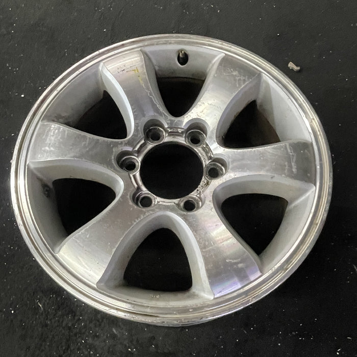 17" 4 RUNNER 03-09 17x7.5, 6 spoke Original OEM Wheel Rim - Close-Up Detail
