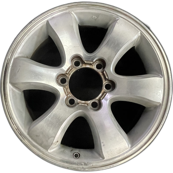 17" 4 RUNNER 03-09 17x7.5, 6 spoke Original OEM Wheel Rim - Front View