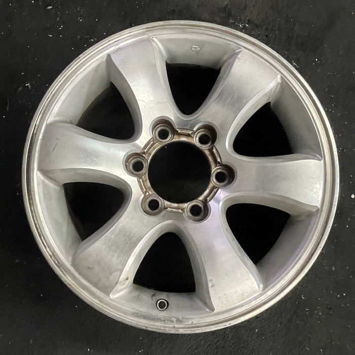 17" 4 RUNNER 03-09 17x7.5, 6 spoke Original OEM Wheel Rim - Angle View