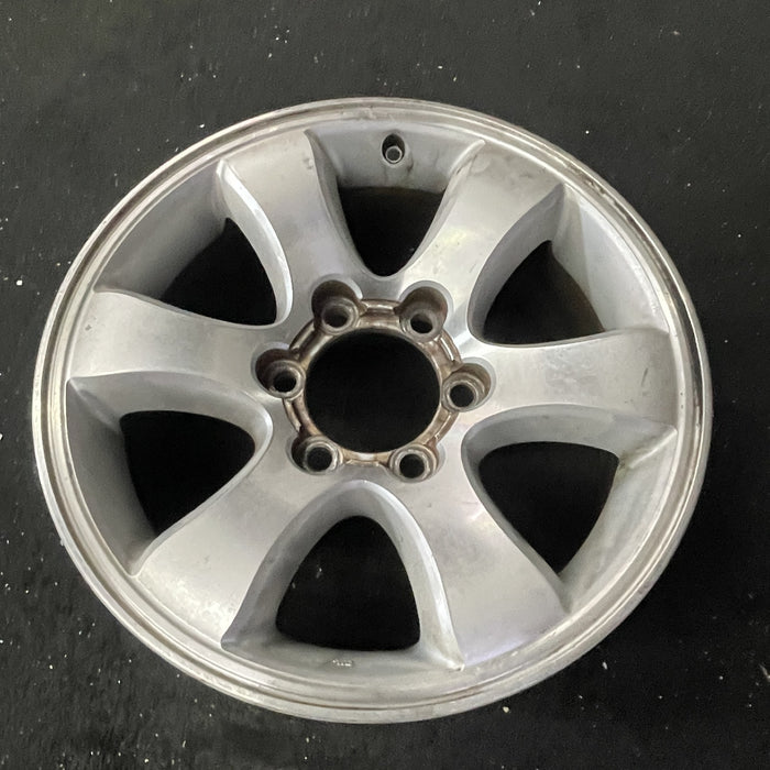 17" 4 RUNNER 03-09 17x7.5, 6 spoke Original OEM Wheel Rim - Close-Up Detail