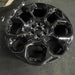 24" SUBURBAN 1500 25 24x9.5, 8 holes, black Original OEM Wheel Rim - Side Profile