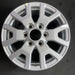 17" TACOMA 24-25 17x7, alloy Original OEM Wheel Rim - Front View