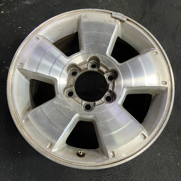 17" 4 RUNNER 03-09 17x7.5, 5 spoke Original OEM Wheel Rim - Side Profile