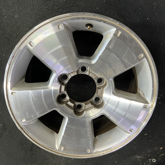 17" 4 RUNNER 03-09 17x7.5, 5 spoke Original OEM Wheel Rim - Side Profile
