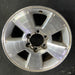 17" 4 RUNNER 03-09 17x7.5, 5 spoke Original OEM Wheel Rim - Side Profile