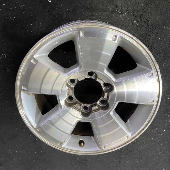 17" 4 RUNNER 03-09 17x7.5, 5 spoke Original OEM Wheel Rim - Close-Up Detail