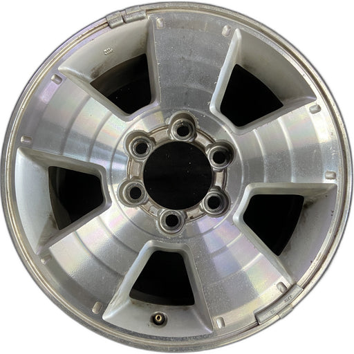 17" 4 RUNNER 03-09 17x7.5, 5 spoke Original OEM Wheel Rim - Front View
