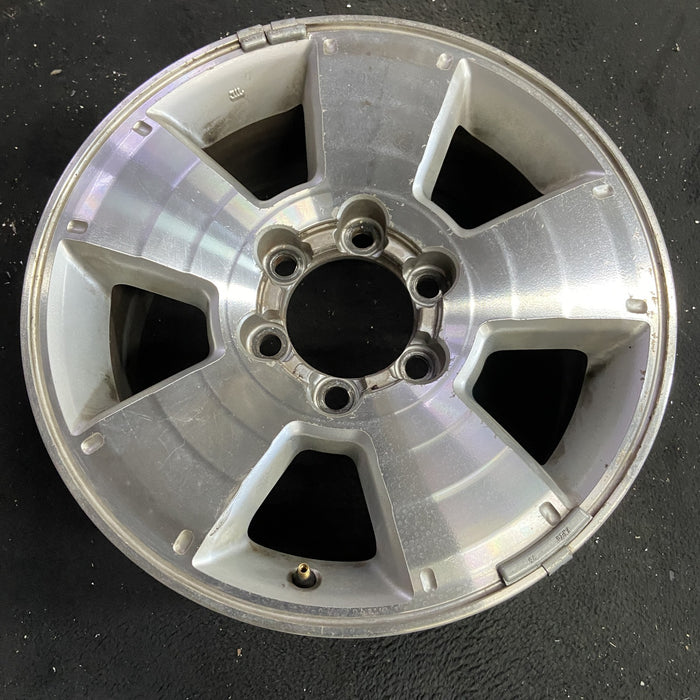 17" 4 RUNNER 03-09 17x7.5, 5 spoke Original OEM Wheel Rim - Side Profile