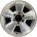 17" 4 RUNNER 03-09 17x7.5, 5 spoke Original OEM Wheel Rim - Front View