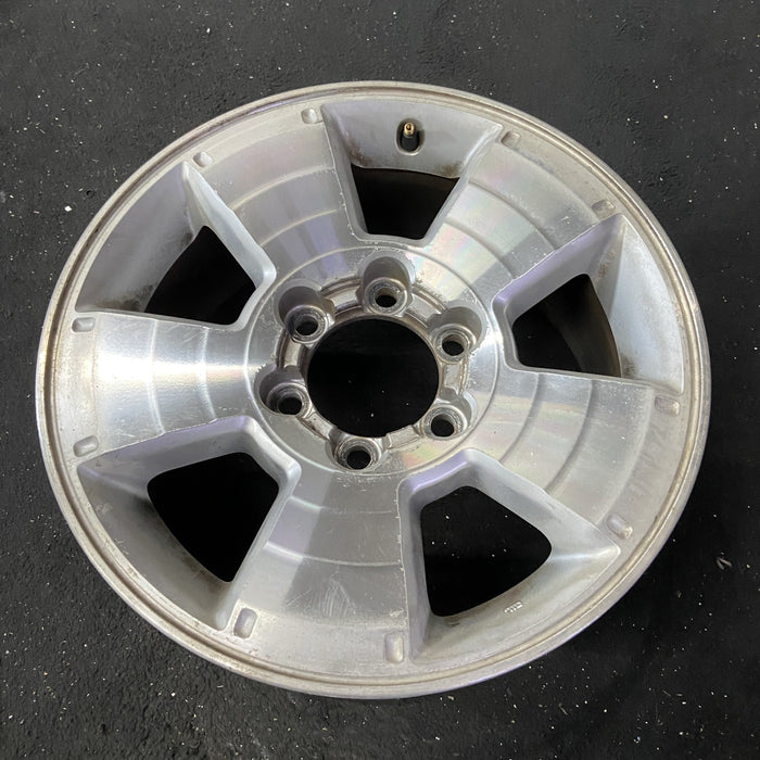 17" 4 RUNNER 03-09 17x7.5, 5 spoke Original OEM Wheel Rim - Close-Up Detail