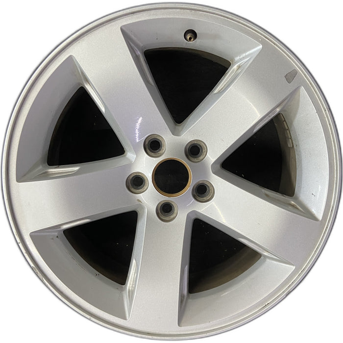 18" CHARGER 06 18x7.5, 5 spoke, w/o indented spokes Original OEM Wheel Rim - Front View