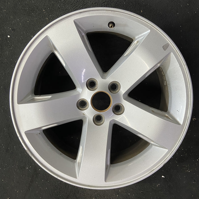 18" CHARGER 06 18x7.5, 5 spoke, w/o indented spokes Original OEM Wheel Rim - Angle View