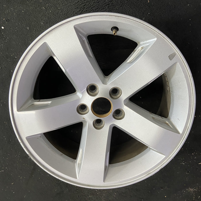 18" CHARGER 06 18x7.5, 5 spoke, w/o indented spokes Original OEM Wheel Rim - Side Profile