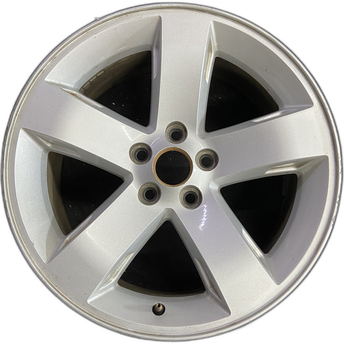 18" CHARGER 06 18x7.5, 5 spoke, w/o indented spokes Original OEM Wheel Rim - Front View