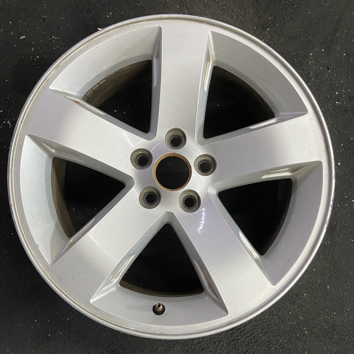 18" CHARGER 06 18x7.5, 5 spoke, w/o indented spokes Original OEM Wheel Rim - Angle View
