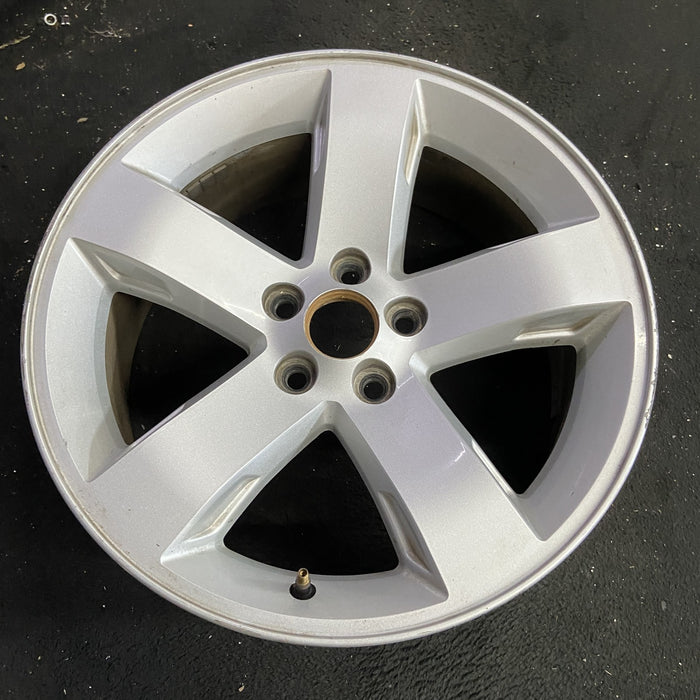 18" CHARGER 06 18x7.5, 5 spoke, w/o indented spokes Original OEM Wheel Rim - Side Profile