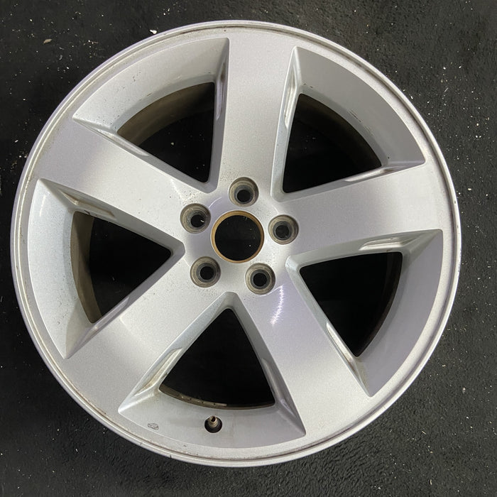 18" CHARGER 06 18x7.5, 5 spoke, w/o indented spokes Original OEM Wheel Rim - Angle View