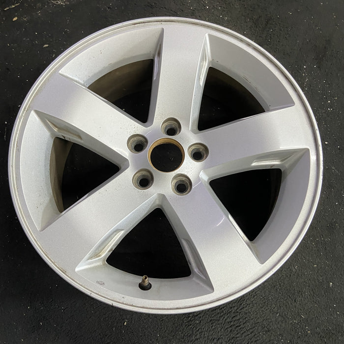 18" CHARGER 06 18x7.5, 5 spoke, w/o indented spokes Original OEM Wheel Rim - Side Profile