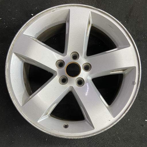18" CHARGER 06 18x7.5, 5 spoke, w/o indented spokes Original OEM Wheel Rim - Angle View