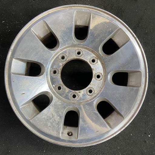 18" FORD F250SD PICKUP 08 18x8 , 8 slots, , rounded off slots Original OEM - Angle View