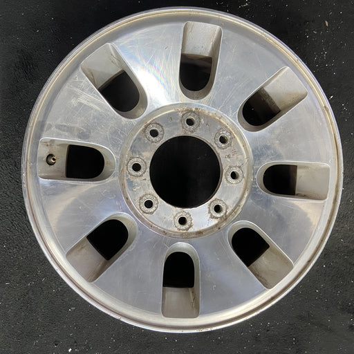 18" FORD F250SD PICKUP 08 18x8 , 8 slots, , rounded off slots Original OEM - Angle View