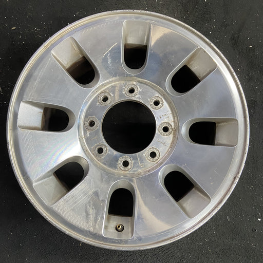 18" FORD F250SD PICKUP 08 18x8 , 8 slots, , rounded off slots Original OEM - Angle View