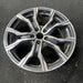 19" BMW X1 21-22 19x8 , 5 V spoke Original OEM Wheel Rim - Close-Up Detail