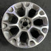 17" FIAT 500 14-15 4 Dr, 17x7 , 7 spoke, Y spoke design, machined finish - Angle View