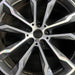 20" BMW X3 18-20 20x9.5 alloy rear 5 spoke Y spoke design Original OEM Wheel Rim - Angle View
