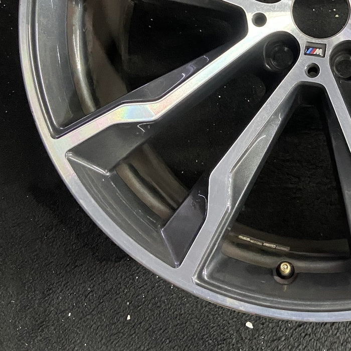 20" BMW X3 18-20 20x9.5 alloy rear 5 spoke Y spoke design Original OEM Wheel Rim - Additional View