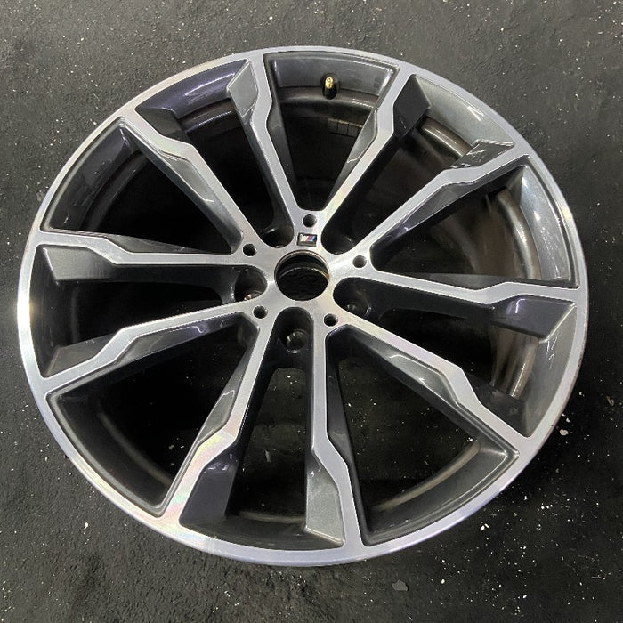 20" BMW X3 18-20 20x9.5 alloy rear 5 spoke Y spoke design Original OEM Wheel Rim - View 8