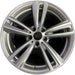 19" BMW 320i 14-15 19x8.5, 5 twin spokes Original OEM Wheel Rim - Front View