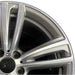 19" BMW 320i 14-15 19x8.5, 5 twin spokes Original OEM Wheel Rim - Side Profile