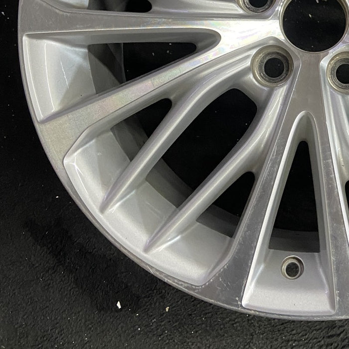 18" CAMRY 18-20 18x8 alloy 20 spoke silver Original OEM Wheel Rim - Additional View