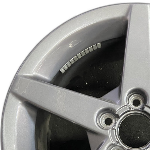 19" CORVETTE 05-07 19x10 , 5 spoke, gunmetal Original OEM Wheel Rim - Angle View