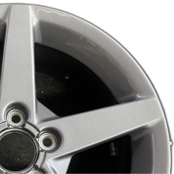 19" CORVETTE 05-07 19x10 , 5 spoke, gunmetal Original OEM Wheel Rim - Side Profile