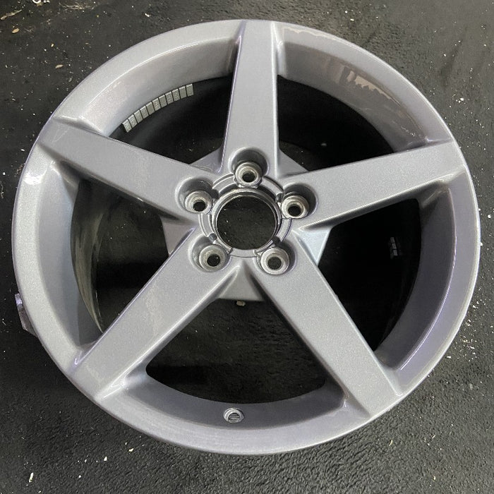 19" CORVETTE 05-07 19x10 , 5 spoke, gunmetal Original OEM Wheel Rim - View 7
