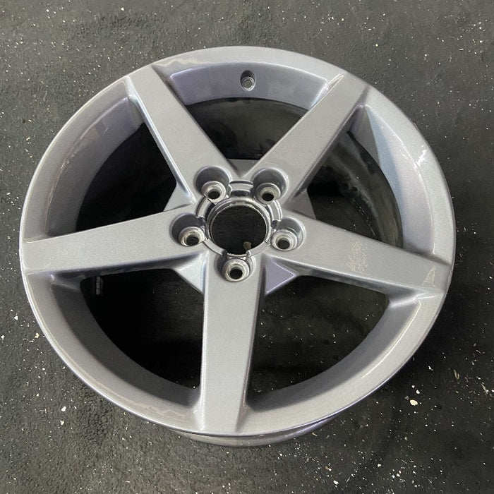 19" CORVETTE 05-07 19x10 , 5 spoke, gunmetal Original OEM Wheel Rim - View 8