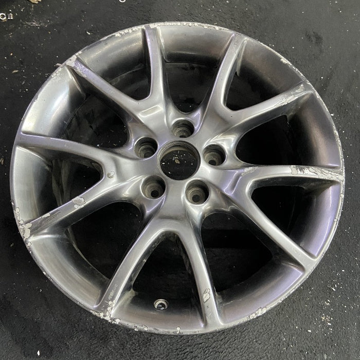 17" DART 13-16 17x7.5 alloy 5 double spoke dark gray Original OEM Wheel Rim