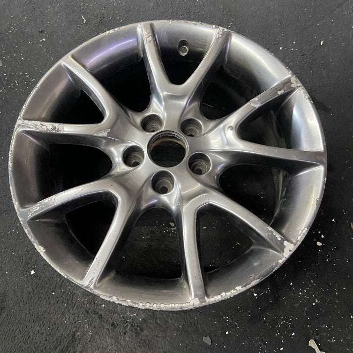17" DART 13-16 17x7.5 alloy 5 double spoke dark gray Original OEM Wheel Rim