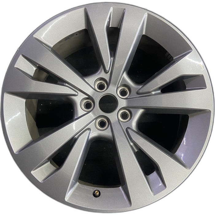20" EXPLORER 20-21 20x8, , , machined face with pockets Original OEM Wheel Rim - Front View