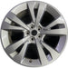 20" EXPLORER 20-21 20x8, , , machined face with pockets Original OEM Wheel Rim - Front View