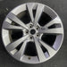 20" EXPLORER 20-21 20x8, , , machined face with pockets Original OEM Wheel Rim - Angle View