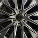 20" GX550 24 20x7.5 alloy dark gray Original OEM Wheel Rim - Angle View